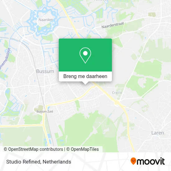 Studio Refined kaart