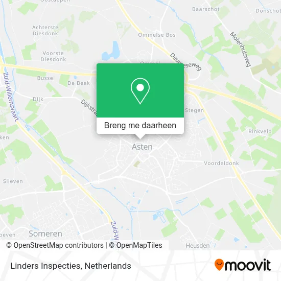 Linders Inspecties kaart