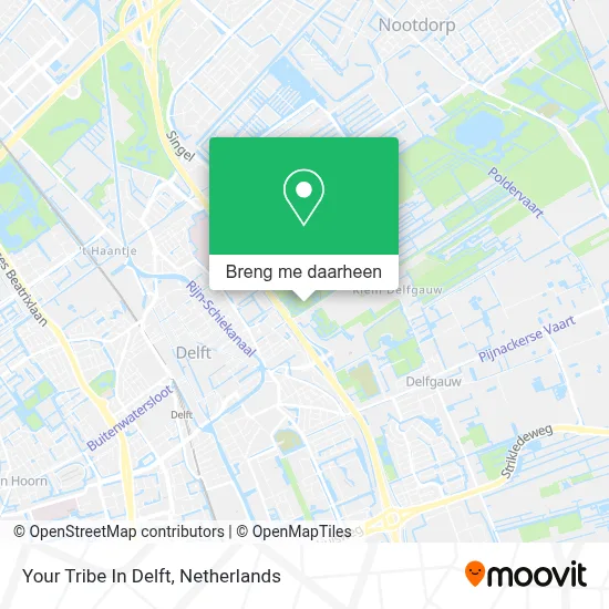 Your Tribe In Delft kaart