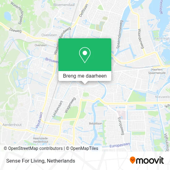 Sense For Living kaart