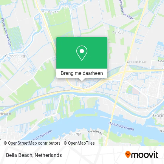 Bella Beach kaart