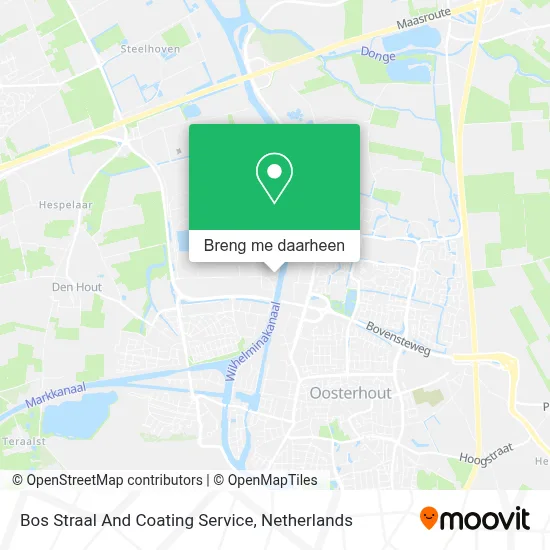 Bos Straal And Coating Service kaart