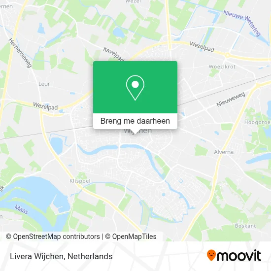 Livera Wijchen kaart