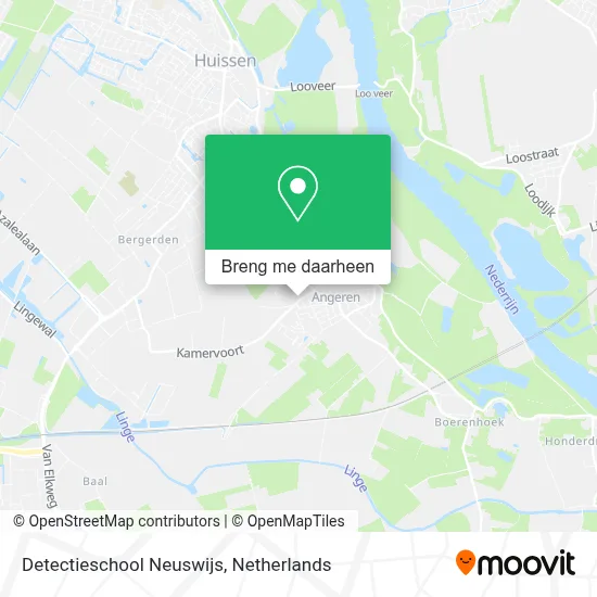 Detectieschool Neuswijs kaart