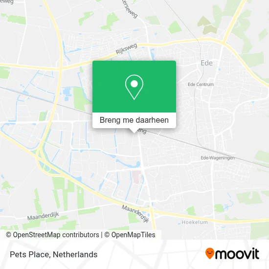 Pets Place kaart