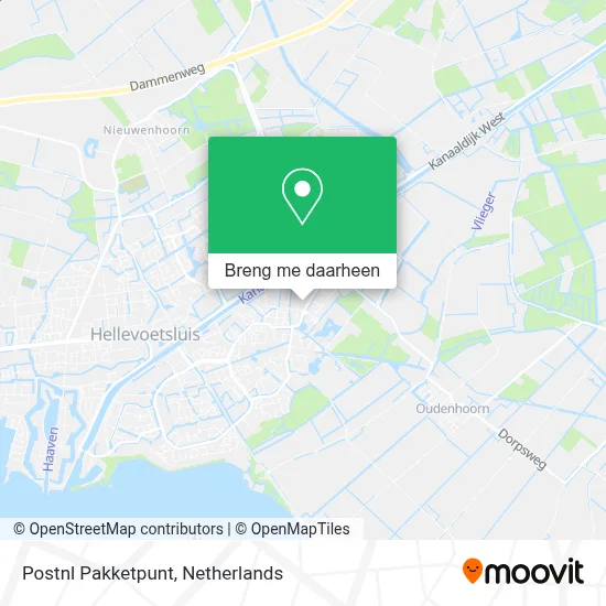 Postnl Pakketpunt kaart