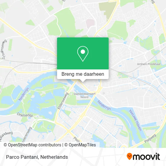 Parco Pantani kaart