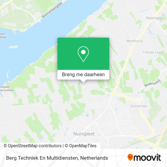 Berg Techniek En Multidiensten kaart