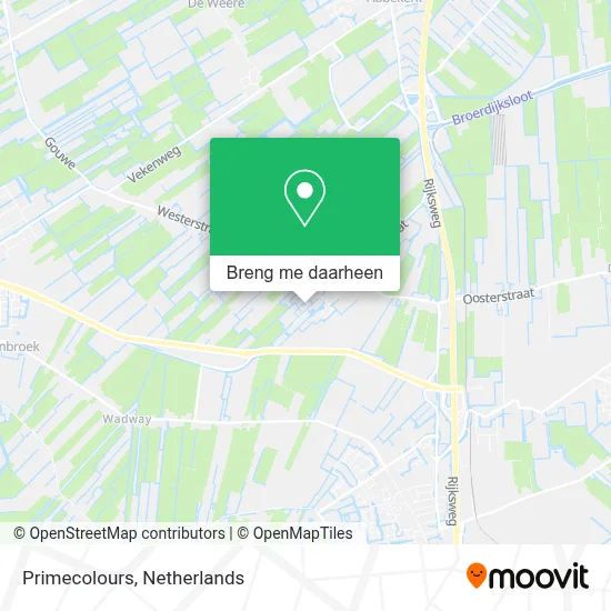 Primecolours kaart