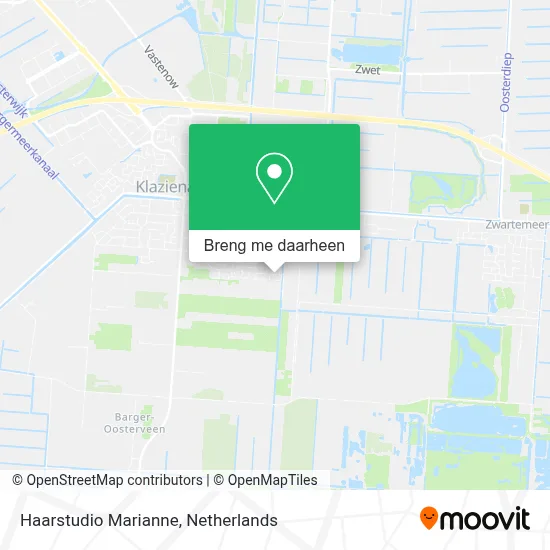 Haarstudio Marianne kaart