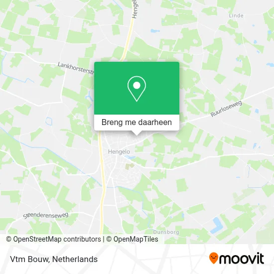 Vtm Bouw kaart