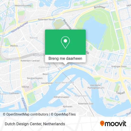 Dutch Design Center kaart