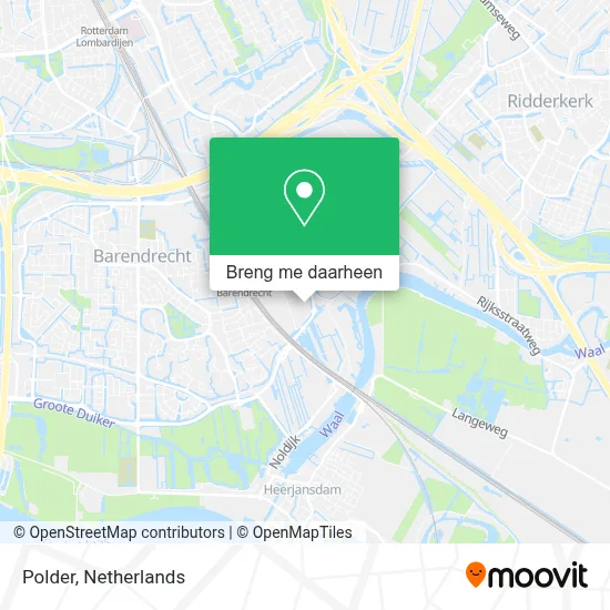 Polder kaart