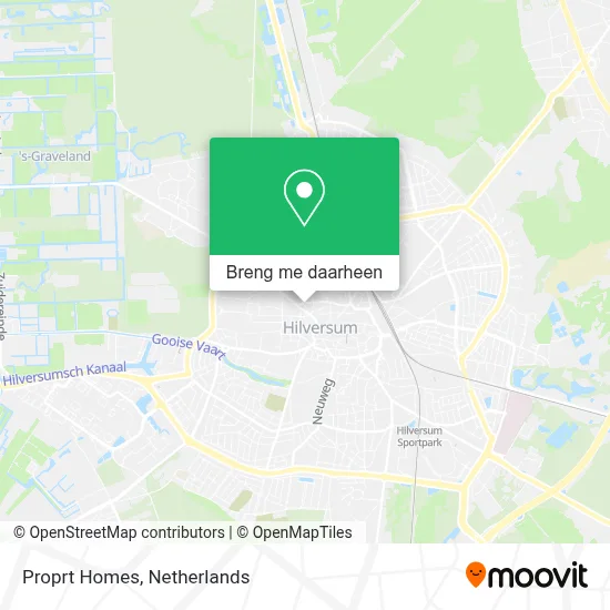 Proprt Homes kaart
