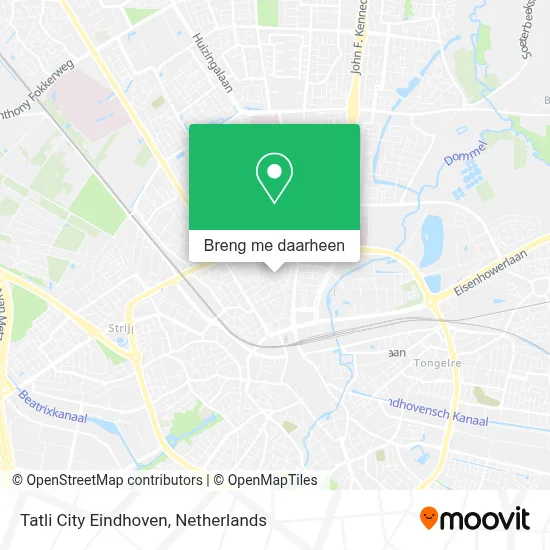 Tatli City Eindhoven kaart