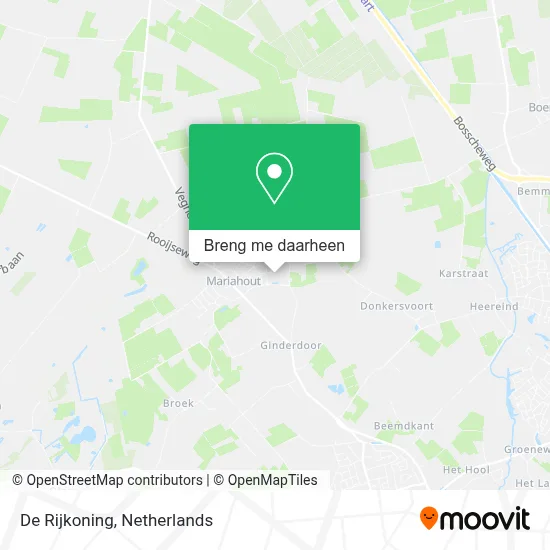 De Rijkoning kaart