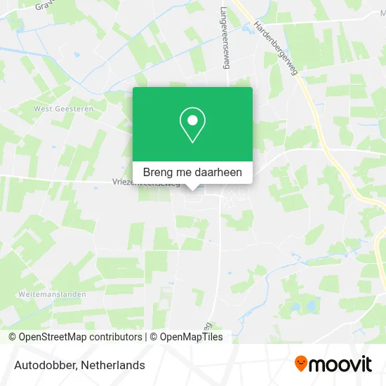 Autodobber kaart