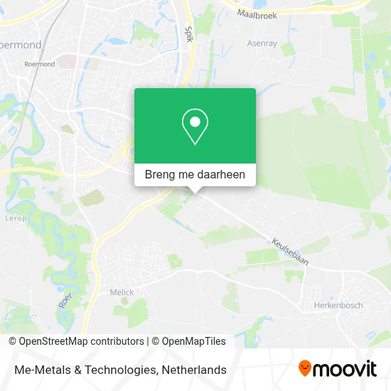 Me-Metals & Technologies kaart