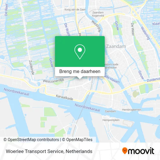 Woerlee Transport Service kaart