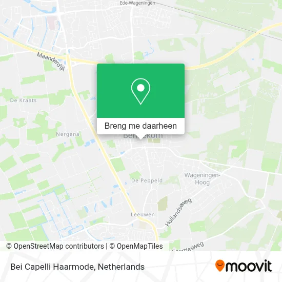 Bei Capelli Haarmode kaart