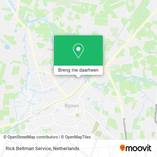 Rick Beltman Service kaart