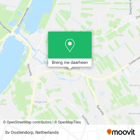 Sv Oostendorp kaart