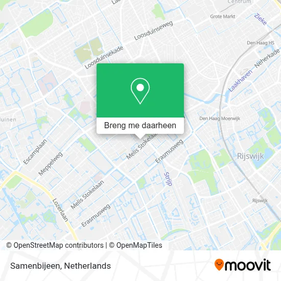 Samenbijeen kaart