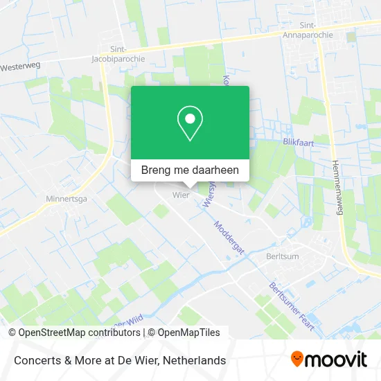 Concerts & More at De Wier kaart