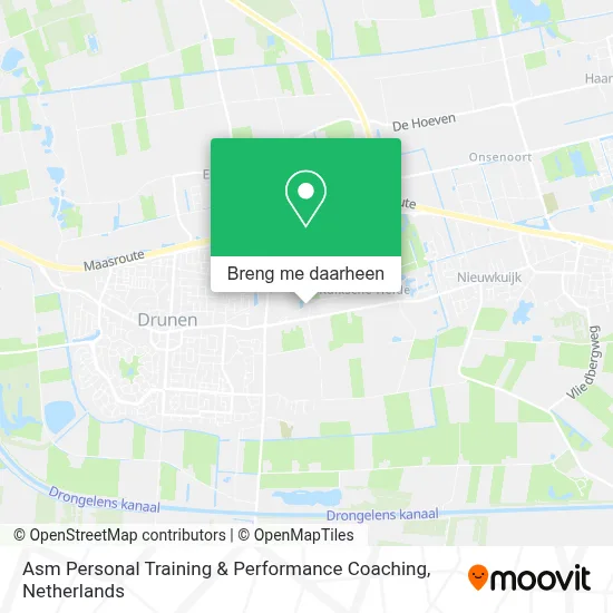 Asm Personal Training & Performance Coaching kaart