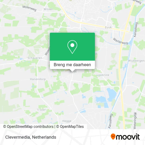 Clevermedia kaart