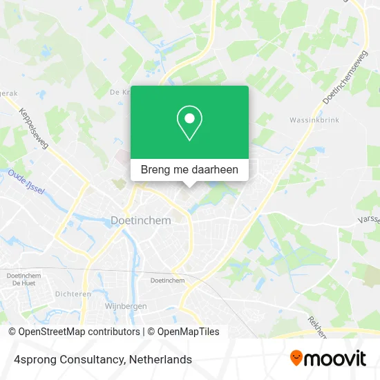 4sprong Consultancy kaart