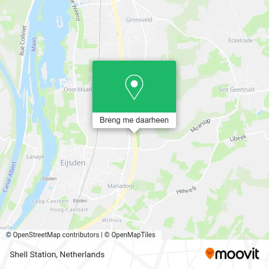 Shell Station kaart