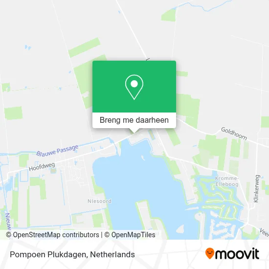 Pompoen Plukdagen kaart