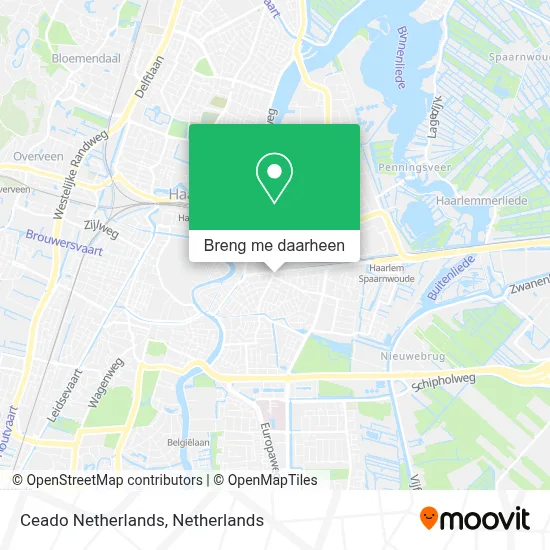 Ceado Netherlands kaart