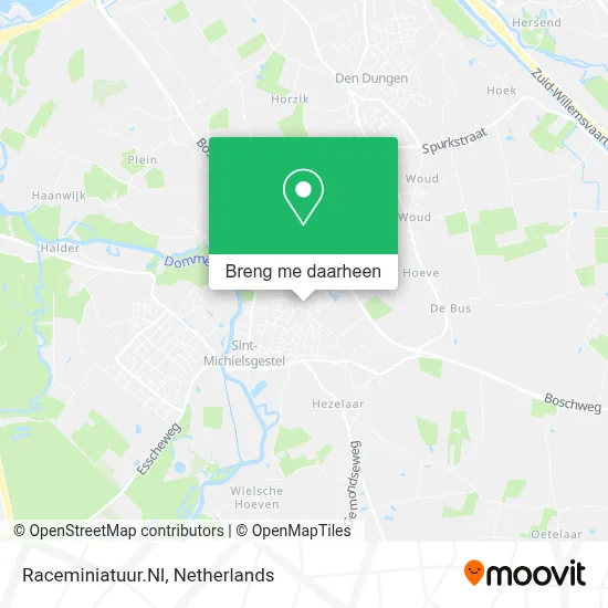 Raceminiatuur.Nl kaart