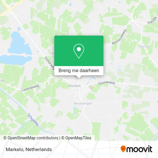 Markelo kaart