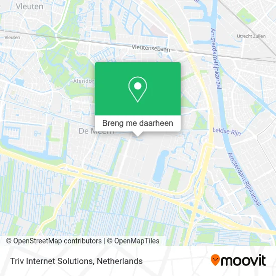 Triv Internet Solutions kaart