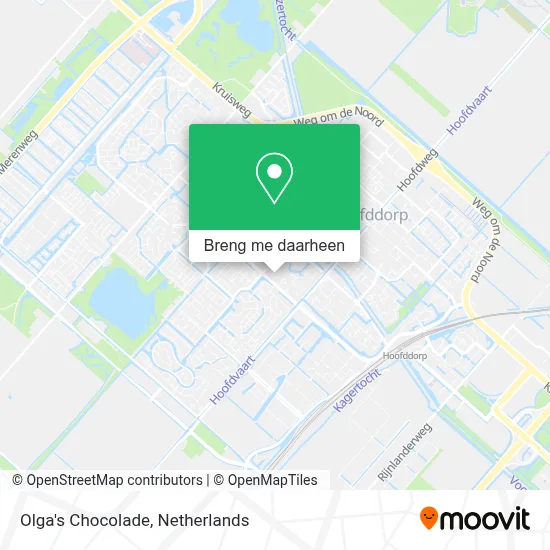 Olga's Chocolade kaart