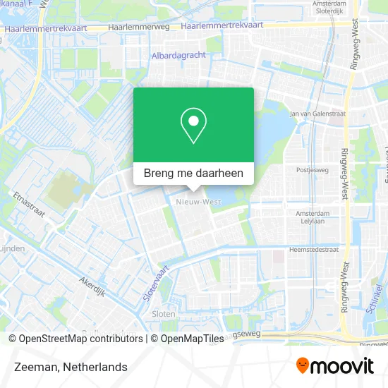 Zeeman kaart