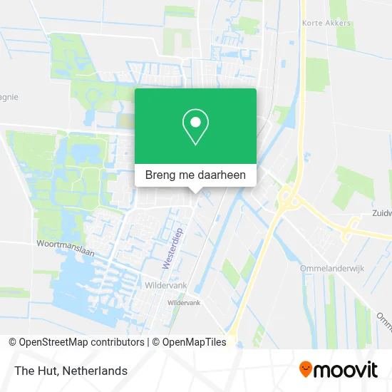 The Hut kaart