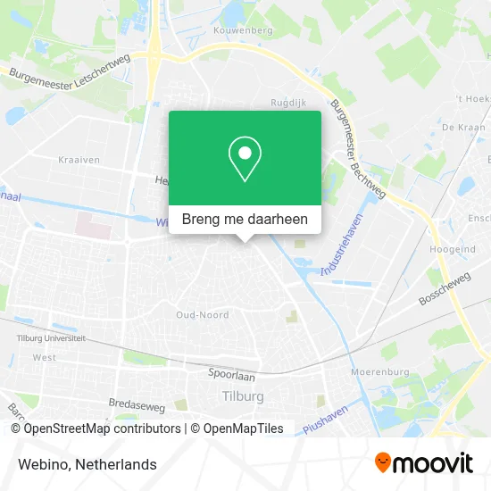 Webino kaart