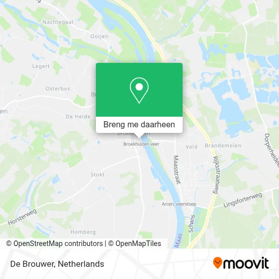 De Brouwer kaart