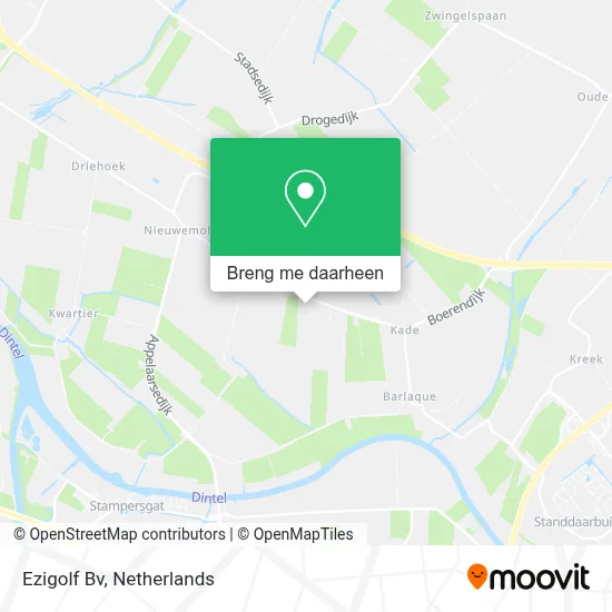Ezigolf Bv kaart