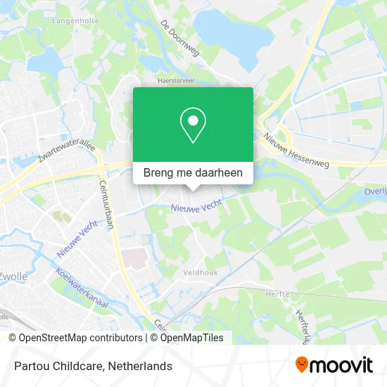 Partou Childcare kaart