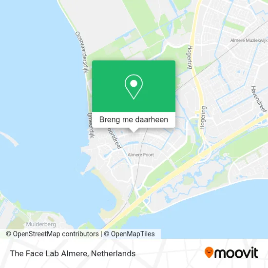 The Face Lab Almere kaart