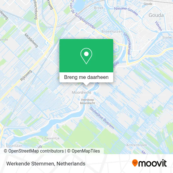 Werkende Stemmen kaart
