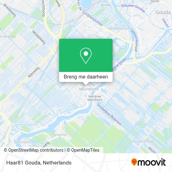Haar81 Gouda kaart