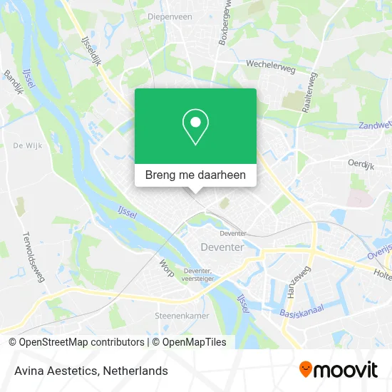 Avina Aestetics kaart