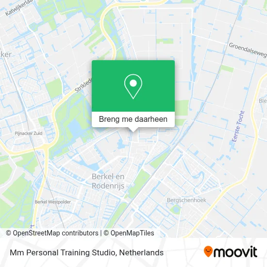 Mm Personal Training Studio kaart