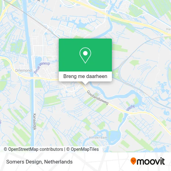 Somers Design kaart